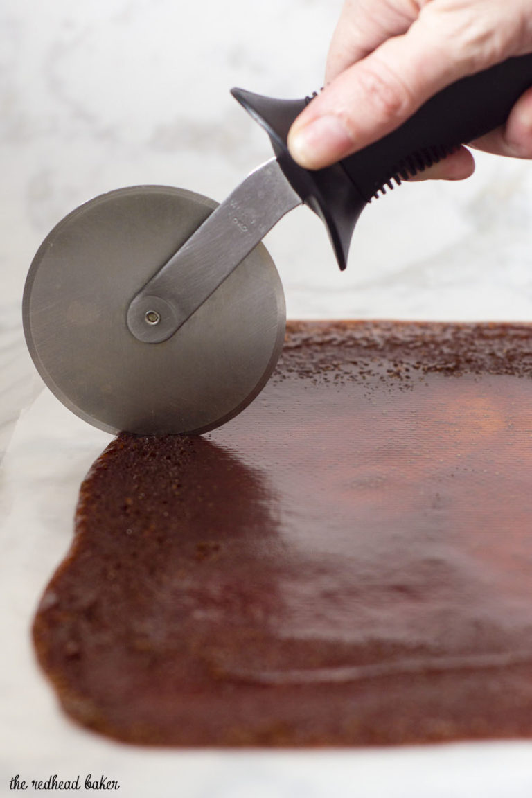 Strawberry Banana Fruit Leather by The Redhead Baker