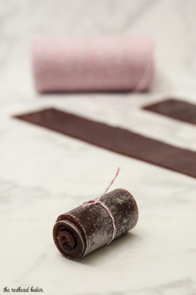 Strawberry Banana Fruit Leather by The Redhead Baker