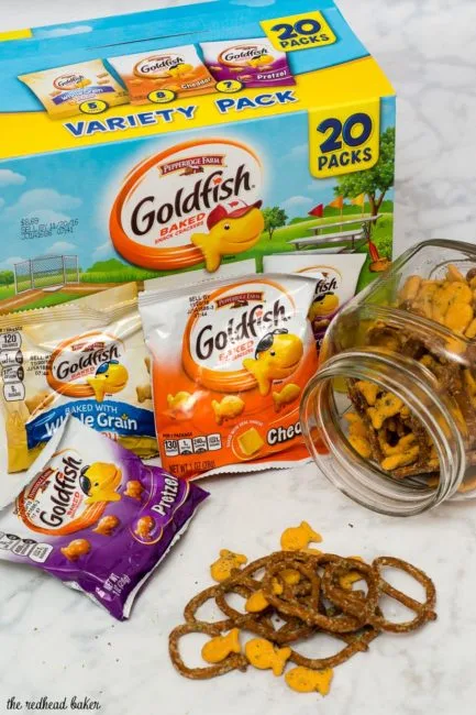 Back-to-school is a busy time. Snack smarter with Ranch Goldfish&reg; Snack Mix, perfect for after-school or on-the-go. #MixMatchMunch #ad