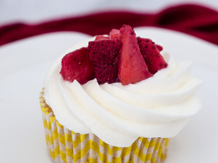 Strawberry Shortcake Cupcakes By The Redhead Baker