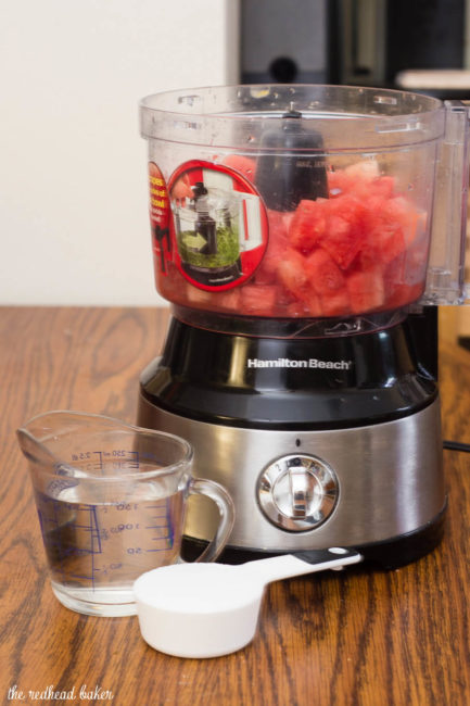 Watermelon agua fresca with a splash of lime juice is a refreshing summer drink, based on the popular drink from Mexican street vendors and bodegas.