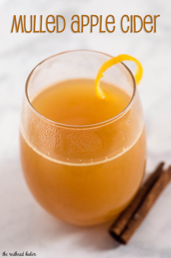 Mulled Cider Recipe by The Redhead Baker