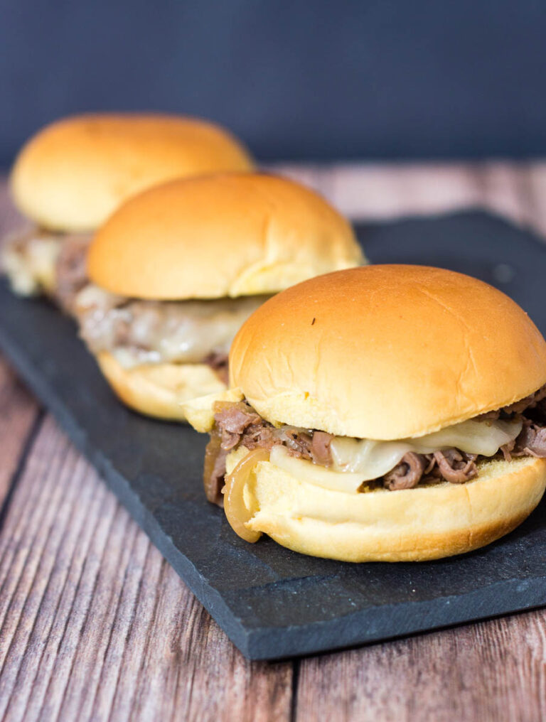 Philly Cheesesteak Sliders