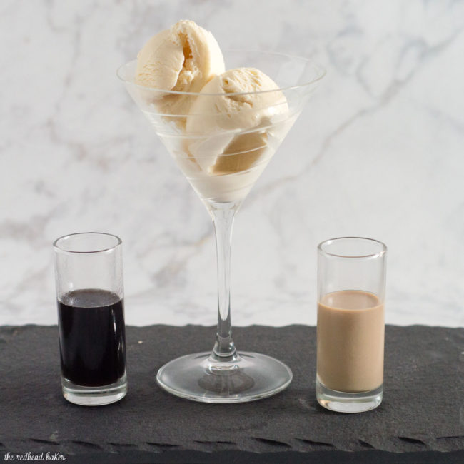 Sweet cream affogato is a simple yet decadent Italian dessert where espresso is poured over ice cream or gelato. Buon appetito!