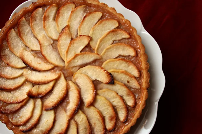 Normandy Apple Tart by The Way the Cookie Crumbles