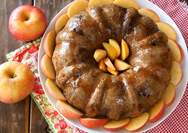 Fall Chai Spiced Apple Cake by Cooking on the Weekends
