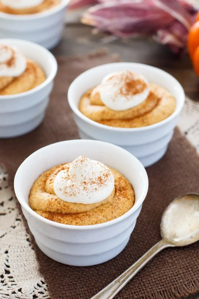 No-Bake Pumpkin Cheesecake Mousse by Snixy Kitchen