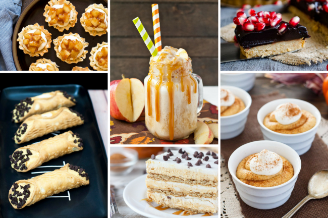 Don't overcrowd your oven this Thanksgiving -- make a no-bake dessert! Here are 60 options for no-baking Thanksgiving desserts.