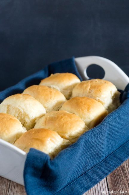 Fluffy potato rolls are soft, light and more flavorful than plain rolls. They stay soft for several days, so they're ideal for Thanksgiving. #SundaySupper