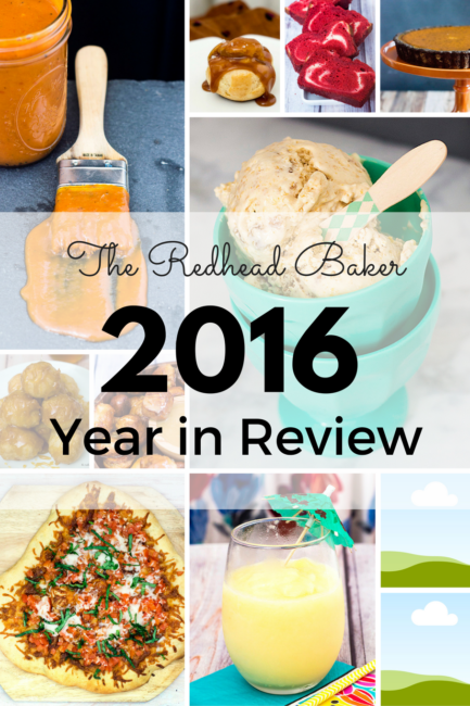 Best of The Redhead Baker: 2016