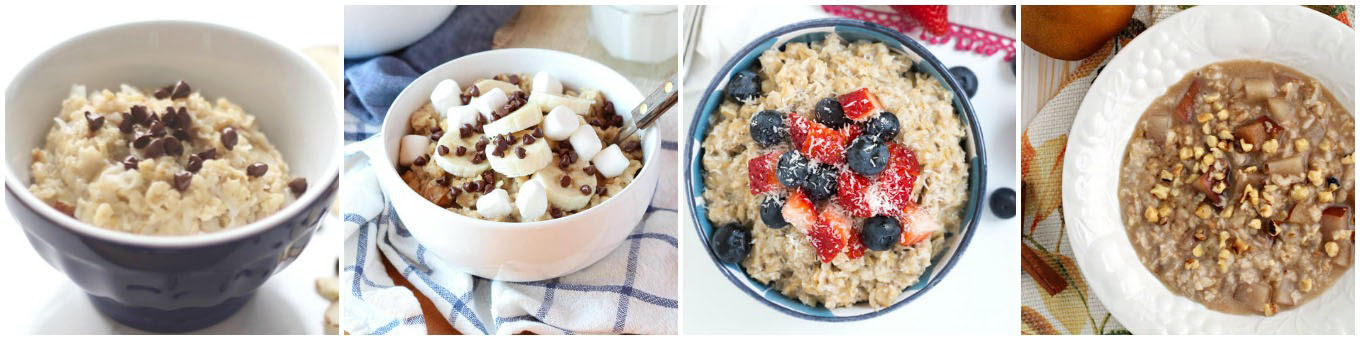 January is National Oatmeal Month. I've rounded up 40 oatmeal recipes from healthy to indulgent, including conventional, slow cooker, baked and overnight oatmeal.