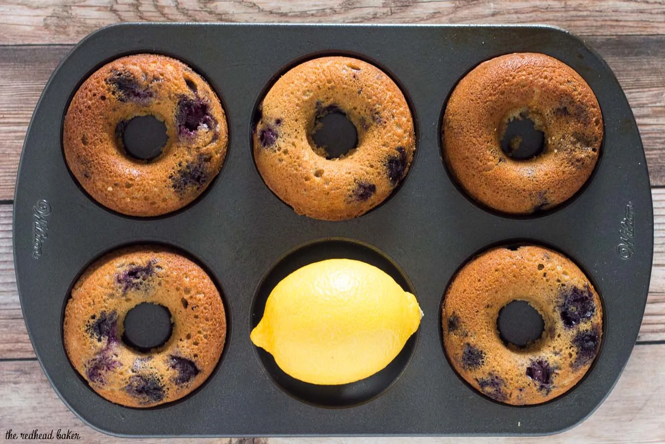 A new year often brings a resolution of eating healthier. I lightened up these blueberry lemon donuts so you can snack guilt-free!