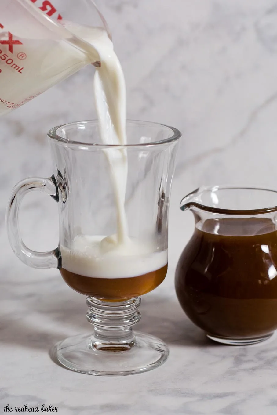 Cold winter day? Warm up with a salted caramel steamer -- warmed milk flavored with homemade salted caramel sauce. Kids and adults alike will love it!