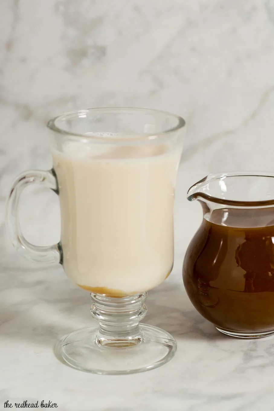 Cold winter day? Warm up with a salted caramel steamer -- warmed milk flavored with homemade salted caramel sauce. Kids and adults alike will love it!