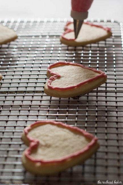 Conversation heart sugar cookies decorated with royal icing deliver your own personal message to your Valentine sweetheart!