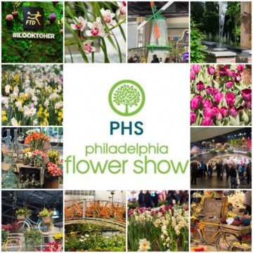 I'm sharing a few photos from this year's annual Philadelphia Flower Show, an event put on the Philadelphia Horticultural Society. This year's theme is Holland.