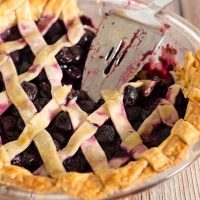 Drunken Cherry Vanilla Pie