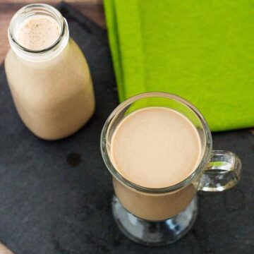 Homemade Irish cream liqueur is easy to make, customizable to your taste, and you probably already have most of the ingredients in your pantry!
