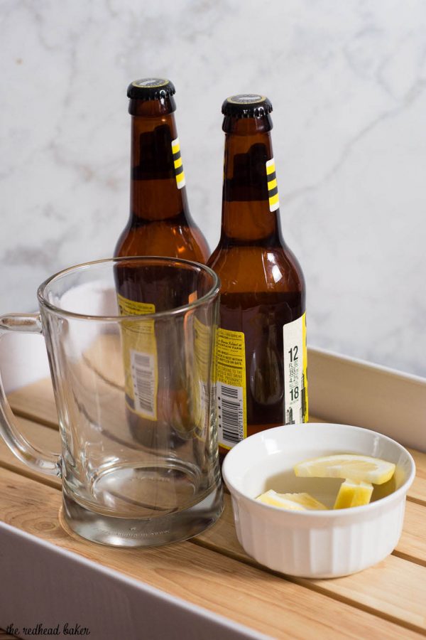 Pink Lemonade Shandy Recipe by The Redhead Baker