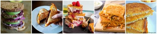 Here are 55 gourmet grilled cheese recipes to celebrate Grilled Cheese Month. Sweet, savory, or a mix of both, you'll find one you love here.
