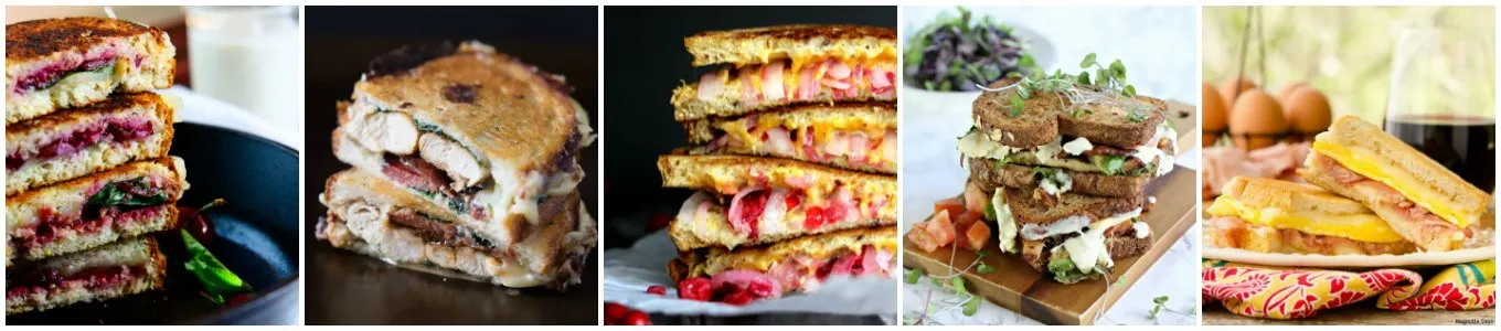 Here are 55 gourmet grilled cheese recipes to celebrate Grilled Cheese Month. Sweet, savory, or a mix of both, you'll find one you love here.