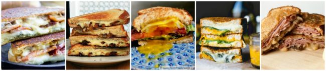Here are 55 gourmet grilled cheese recipes to celebrate Grilled Cheese Month. Sweet, savory, or a mix of both, you'll find one you love here.