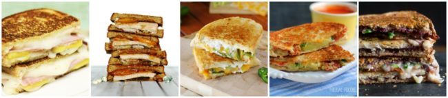 Here are 55 gourmet grilled cheese recipes to celebrate Grilled Cheese Month. Sweet, savory, or a mix of both, you'll find one you love here.