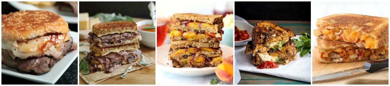 Here are 55 gourmet grilled cheese recipes to celebrate Grilled Cheese Month. Sweet, savory, or a mix of both, you'll find one you love here.