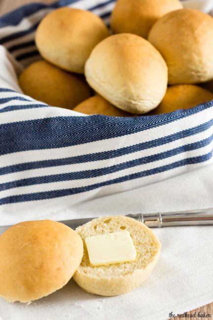 Earl grey dinner rolls are infused with earl grey tea, with subtle flavors of bergamot and lemon. Serve warm with a pat of salted butter.