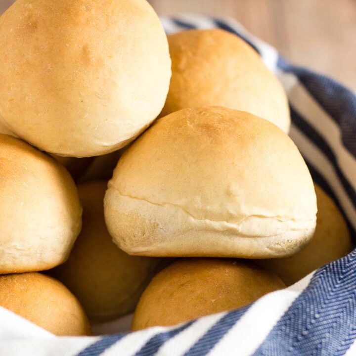 Earl grey dinner rolls are infused with earl grey tea, with subtle flavors of bergamot and lemon. Serve warm with a pat of salted butter.