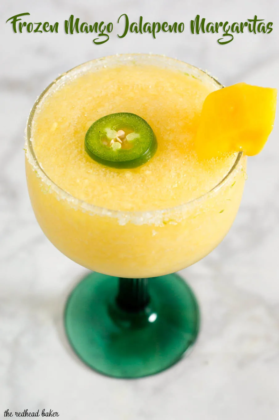 Get a Taste of Adventure with frozen mango jalapeno margaritas! Blend Nature’s Touch organic mango with jalapeno-infused tequila, triple sec and lime juice. #FlavorAdventure #ad