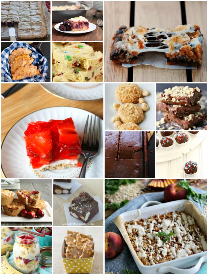 20 Perfect Picnic Desserts Round-Up by The Redhead Baker