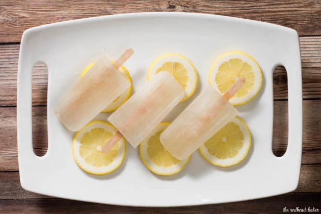 Lavender honey lemonade popsicles have a unique flavor from The French Farm's French lavender honey. They are a refreshing summer treat! #CookoutWeek