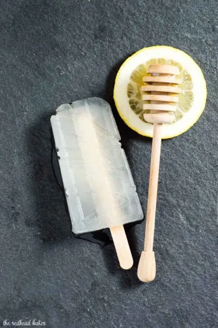 Lavender honey lemonade popsicles have a unique flavor from The French Farm's French lavender honey. They are a refreshing summer treat!&nbsp;#CookoutWeek