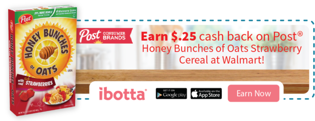 Honey Bunches Strawberry Ibotta offer