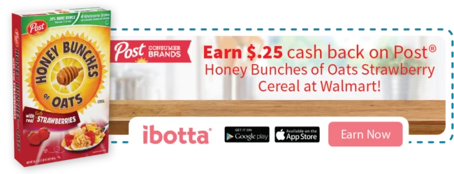 Honey Bunches Strawberry Ibotta offer