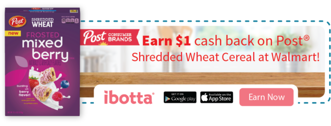 Shredded Wheat Mixed Berry Ibotta offer