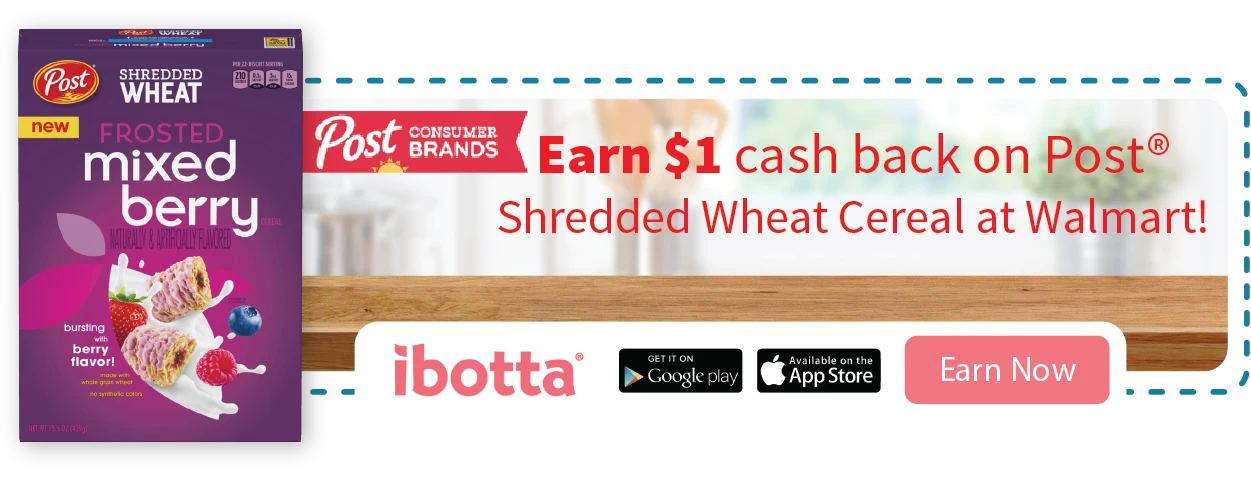 Shredded Wheat Mixed Berry Ibotta offer