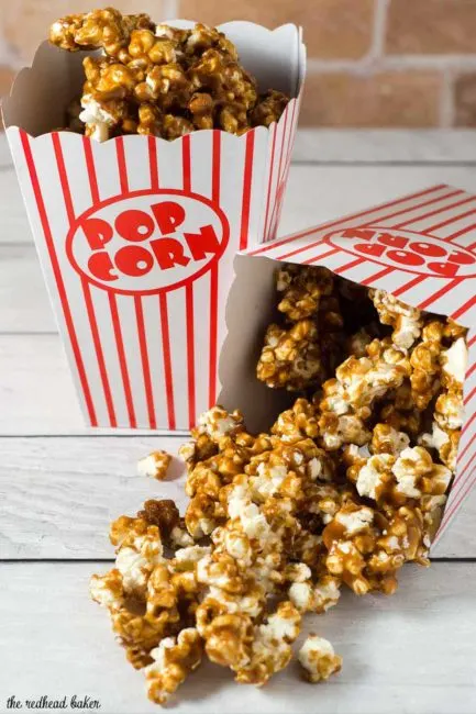 It's so easy to make your own buttery sweet caramel corn at home! This oldie-but-goodie snack will be a hit at any party.&nbsp;