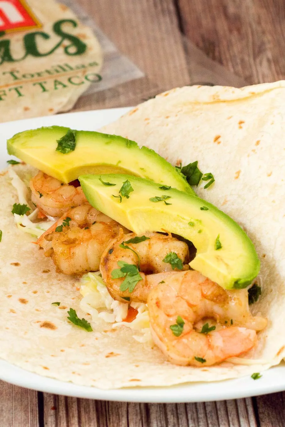 With a touch of avocado and pineapple slaw for some sweetness, these chipotle lime shrimp tacos are the perfect combination of spicy and fruity!