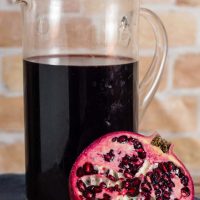 Spiced Pomegranate Red Wine Punch