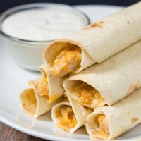 Buffalo Chicken Taquitos