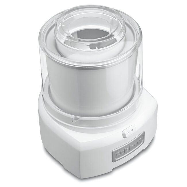 White Cuisinart Ice Cream Maker