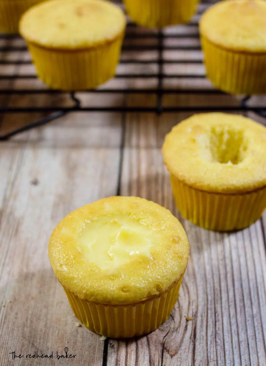 Boston cream cupcakes have all the flavors of Boston Cream Pie in cupcake form: buttery yellow cake, vanilla pastry cream filling, and rich chocolate ganache frosting.