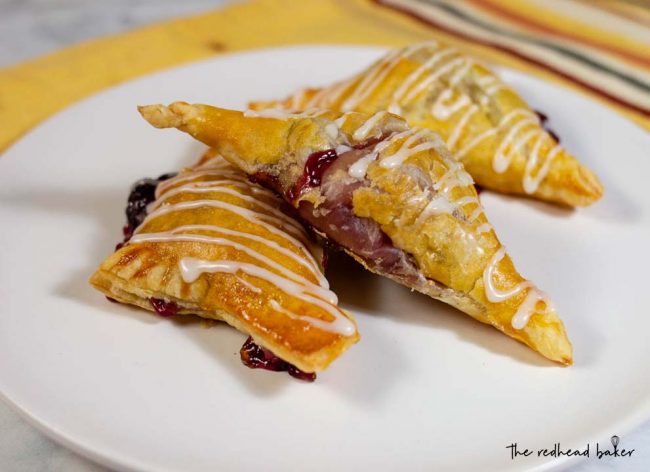 Can you really eat pie for breakfast? Yes! Cherry turnovers, a common breakfast pastry, are like little handheld pies in a flaky puff pastry crust.