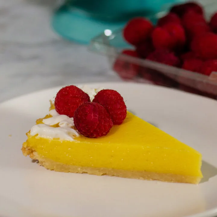 Meyer Lemon Curd Tart