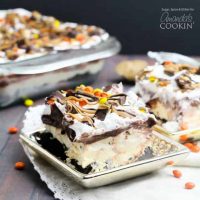 Chocolate Peanut Butter Lasagna