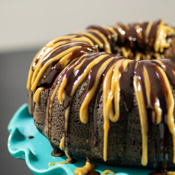 Chocolate Peanut Butter Bundt Cake