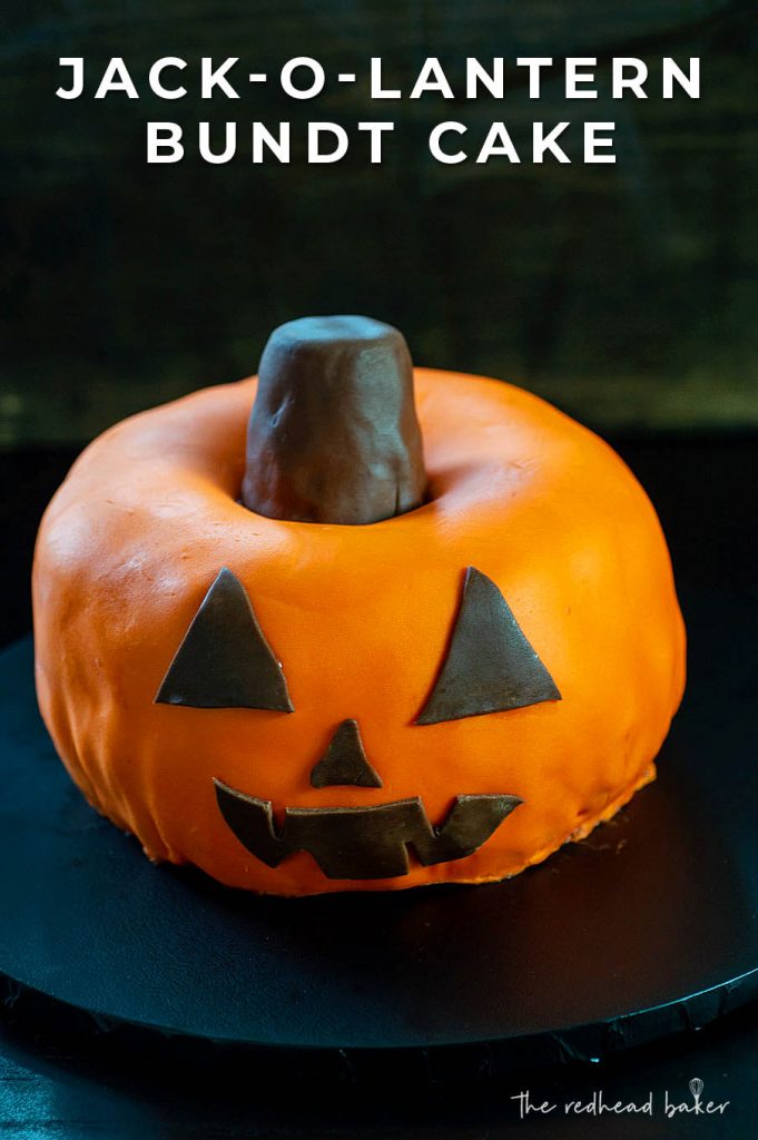 This easy chocolate pumpkin bundt cake can be as cute or as spooky as you want to make it! Use this tutorial to learn how to make it.