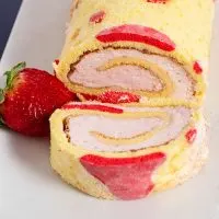 Strawberry Cake Roll